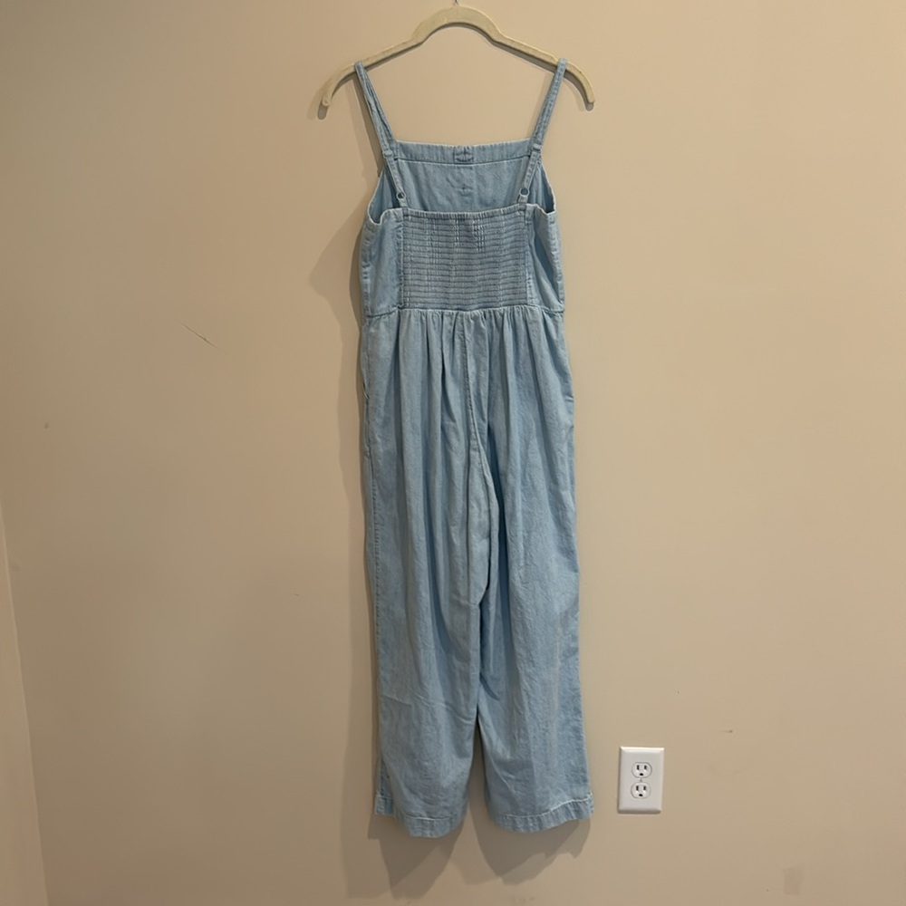 Old Navy Button Front Chambray Cami Jumpsuit - image 8